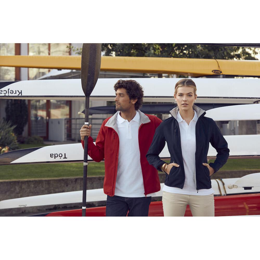 Basic Hoody Softshell Ladies - Black - Image 5