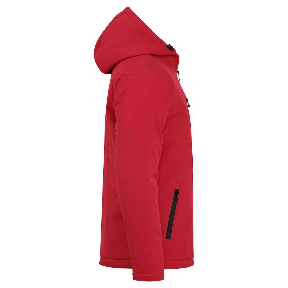 Padded Hoody Softshell - Red - Image 4