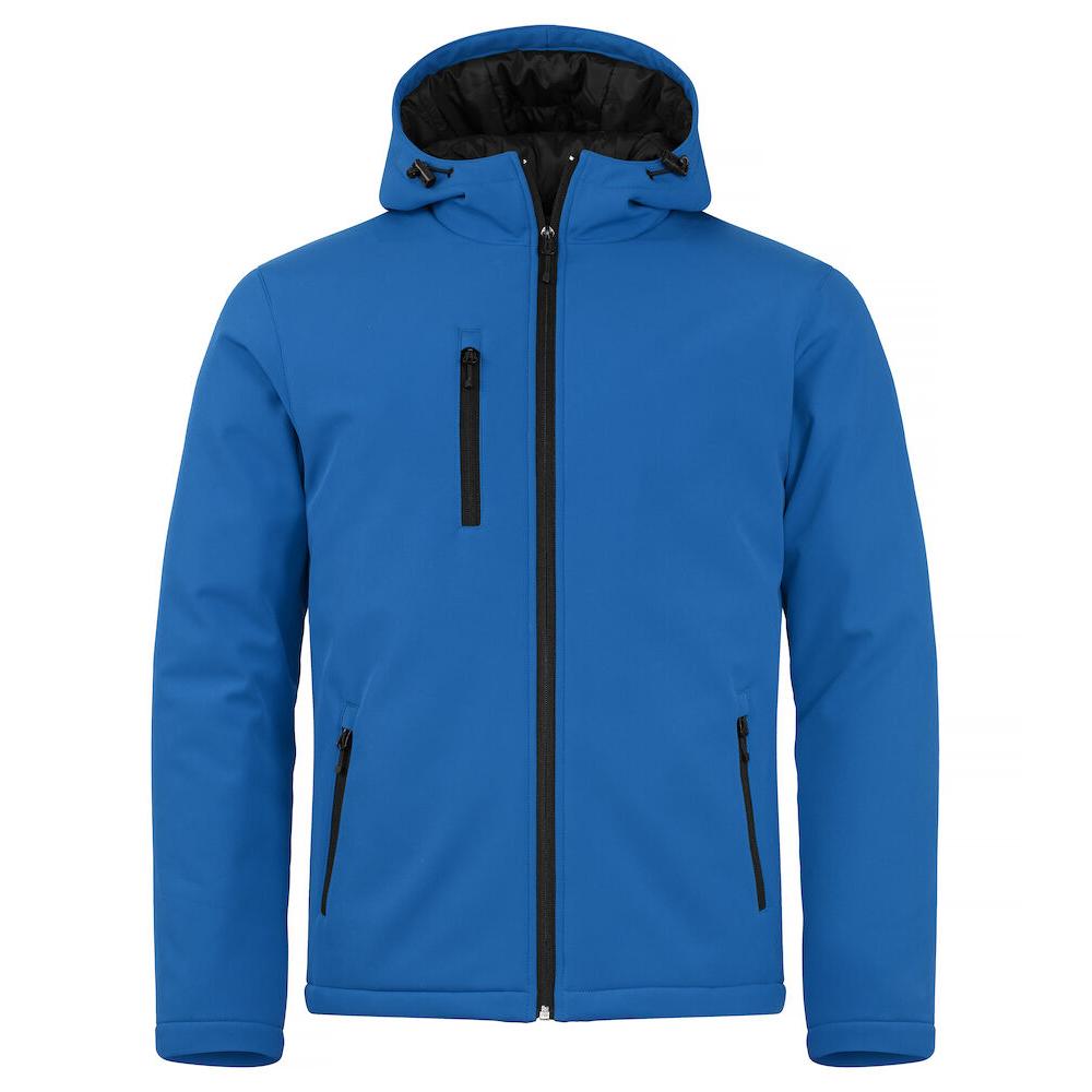 Padded Hoody Softshell - Royalblue - Image 1