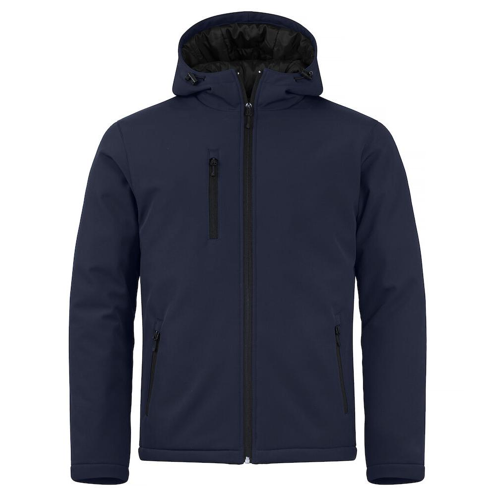 Padded Hoody Softshell - Dark Navy - Image 1