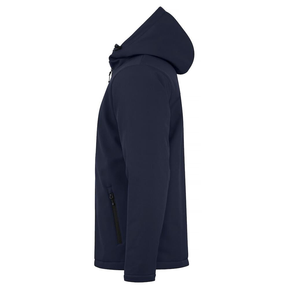 Padded Hoody Softshell - Dark Navy - Image 3