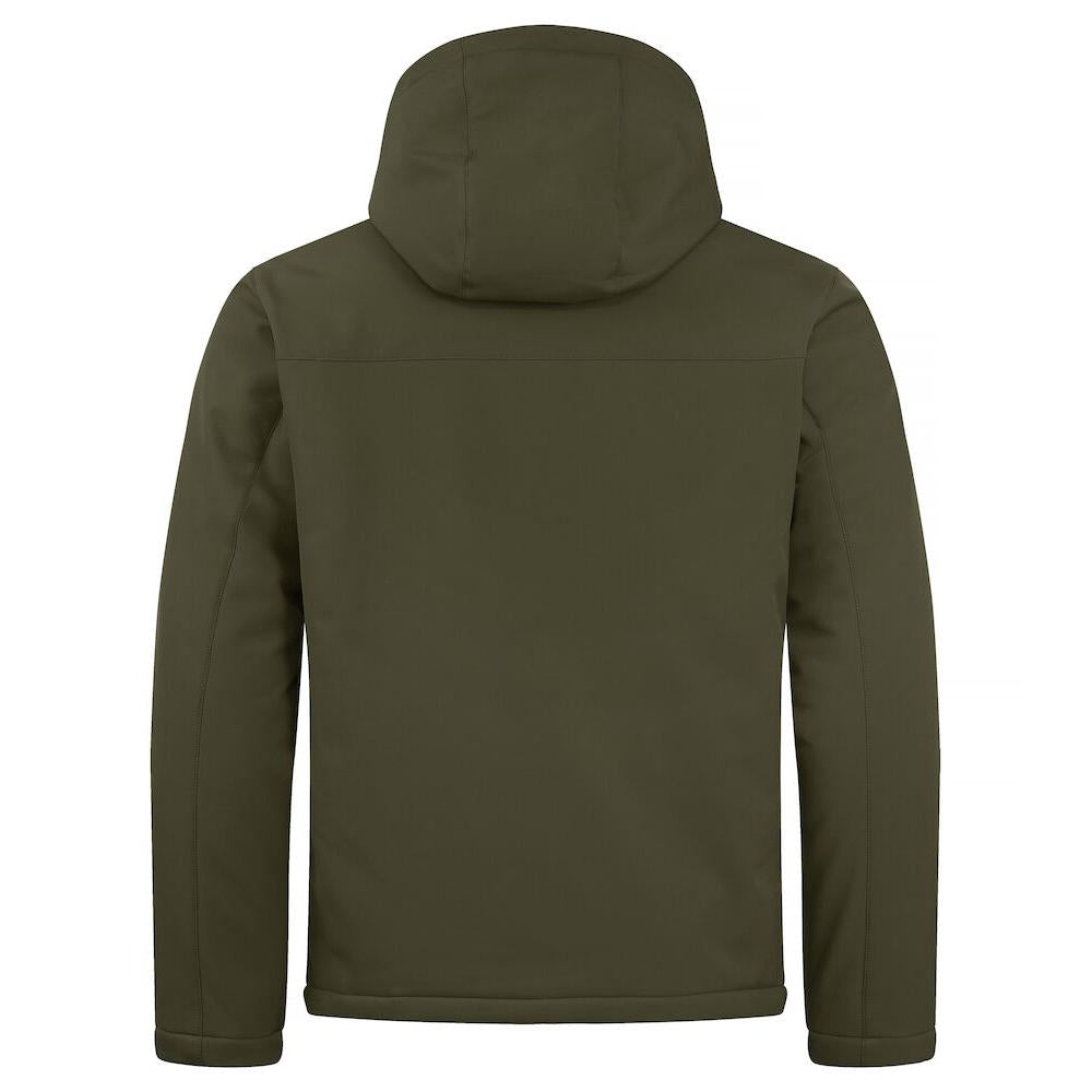Padded Hoody Softshell - Fog Green - Image 2