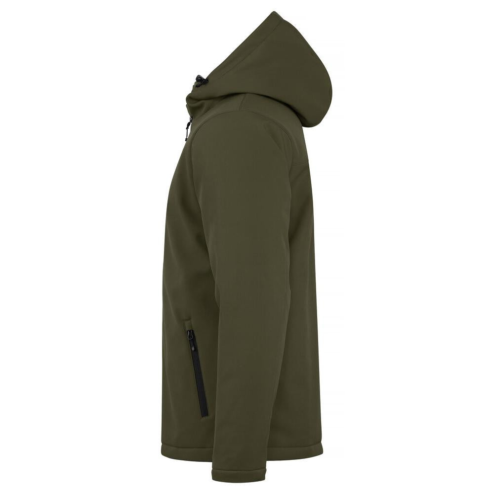 Padded Hoody Softshell - Fog Green - Image 3