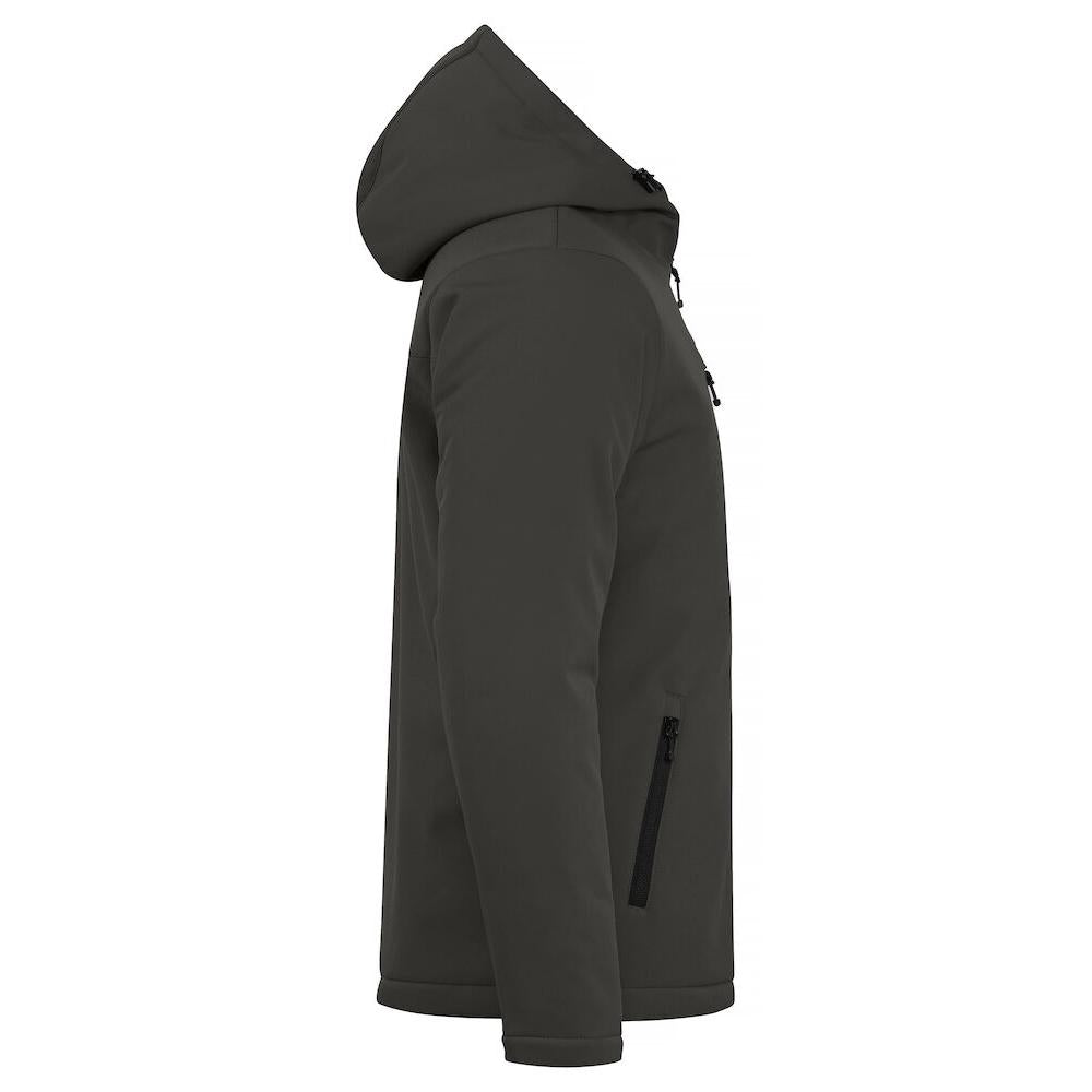 Padded Hoody Softshell - Dark Grey - Image 4