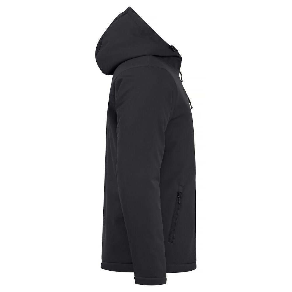Padded Hoody Softshell - Black - Image 4