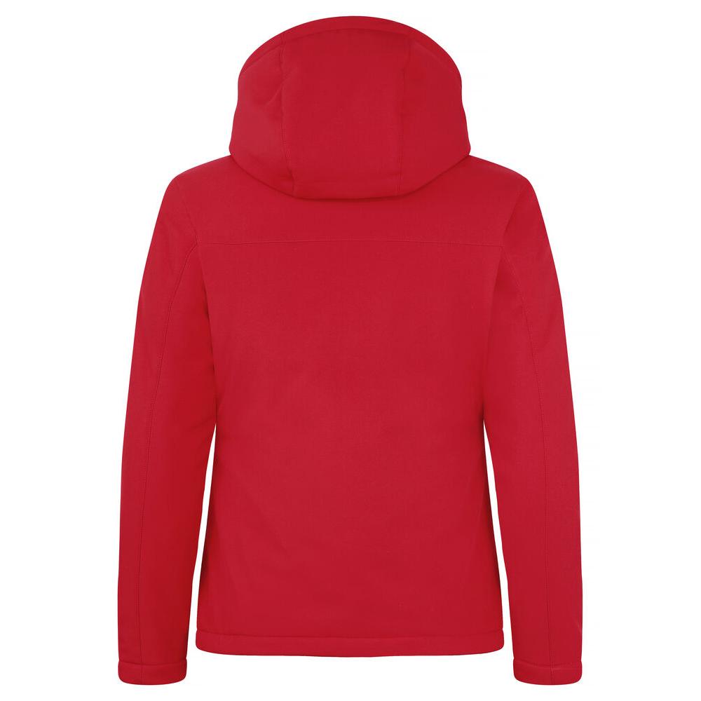 Padded Hoody Softshell Women - Red - Image 2