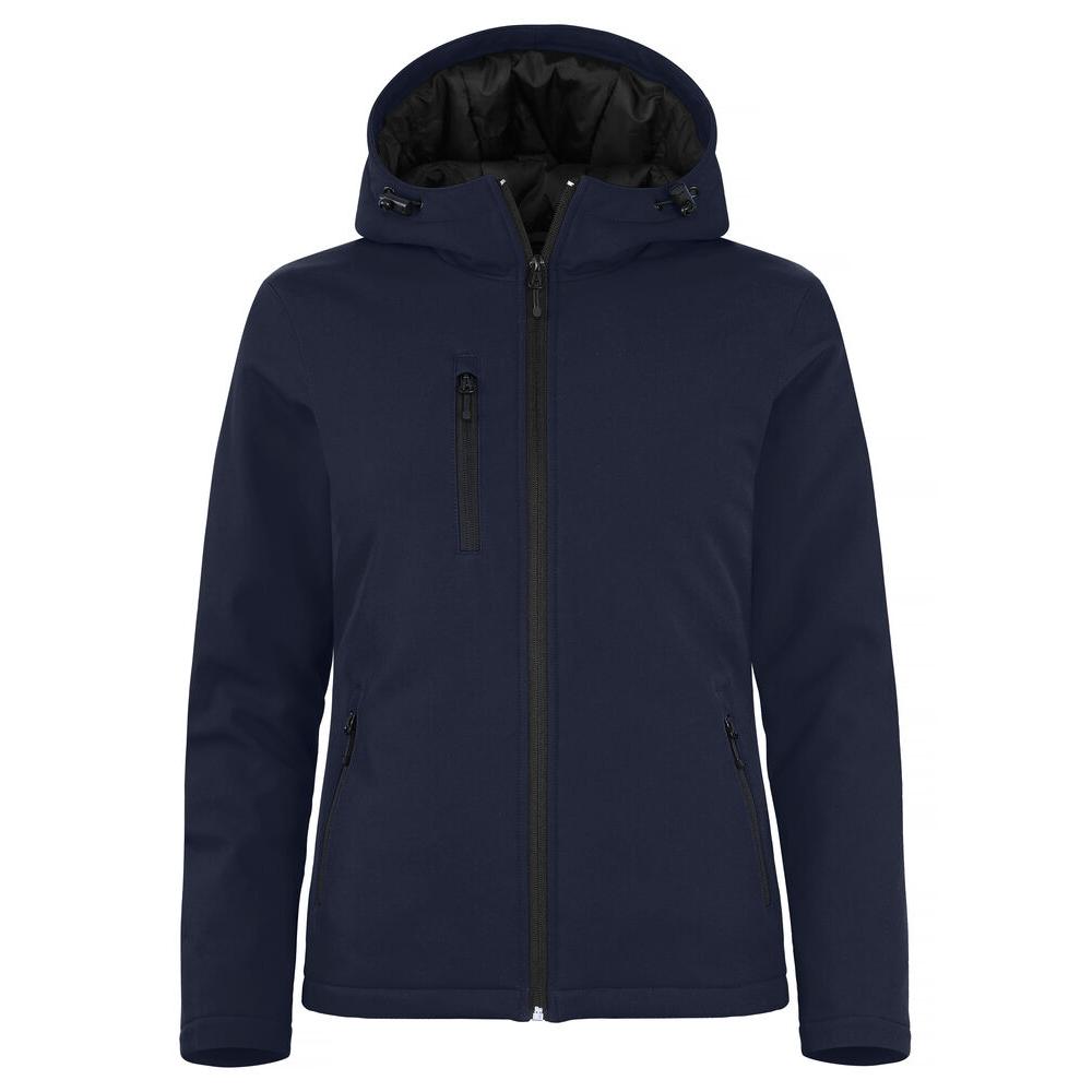 Padded Hoody Softshell Women - Dark Navy - Image 1