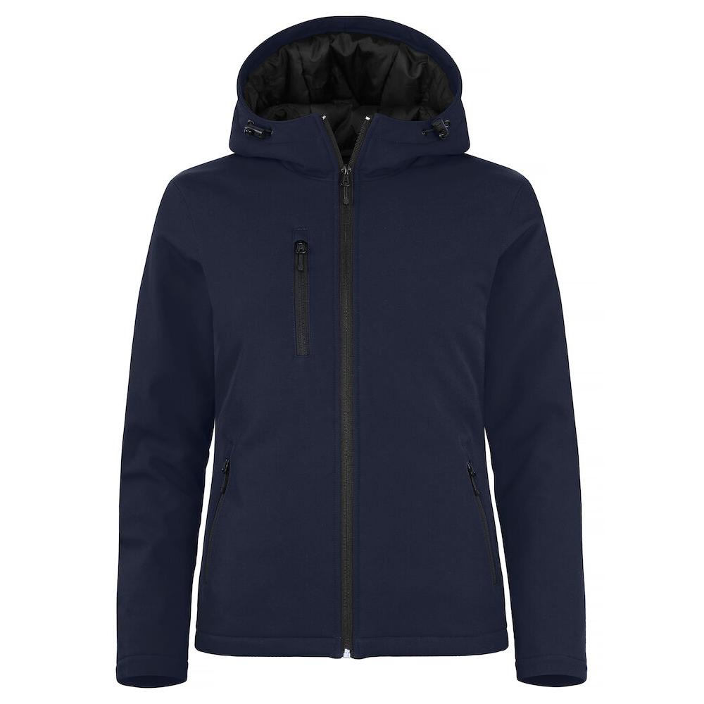 Padded Hoody Softshell Women - Dark Navy - Image 1