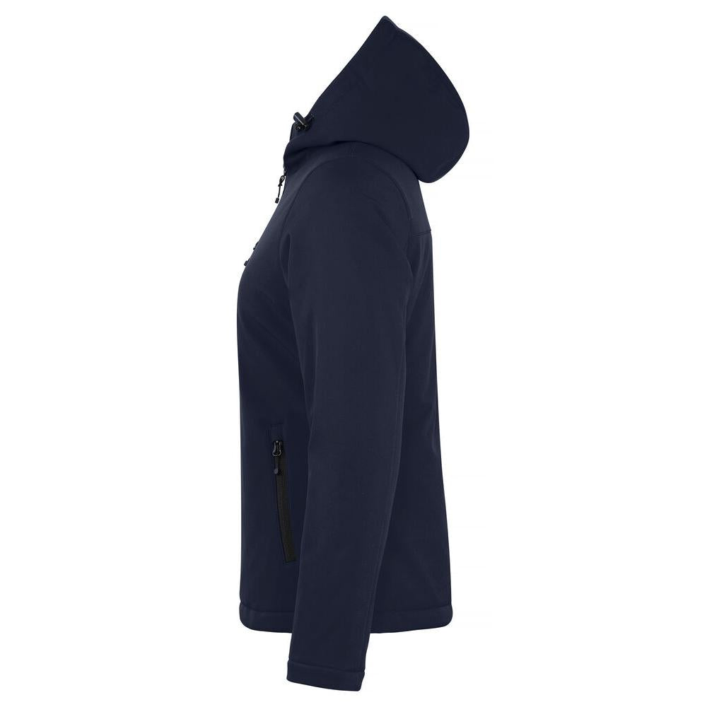 Padded Hoody Softshell Women - Dark Navy - Image 3