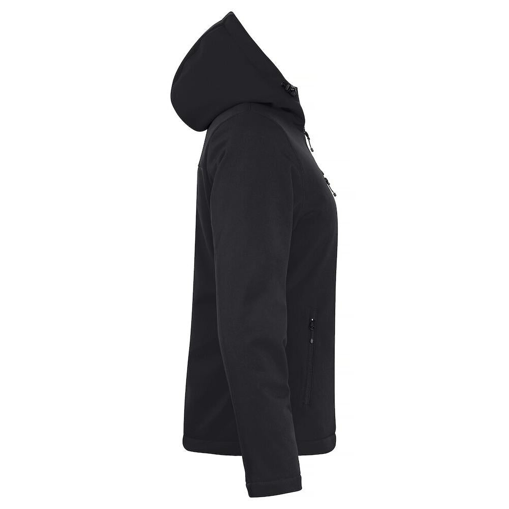 Padded Hoody Softshell Women - Black - Image 4