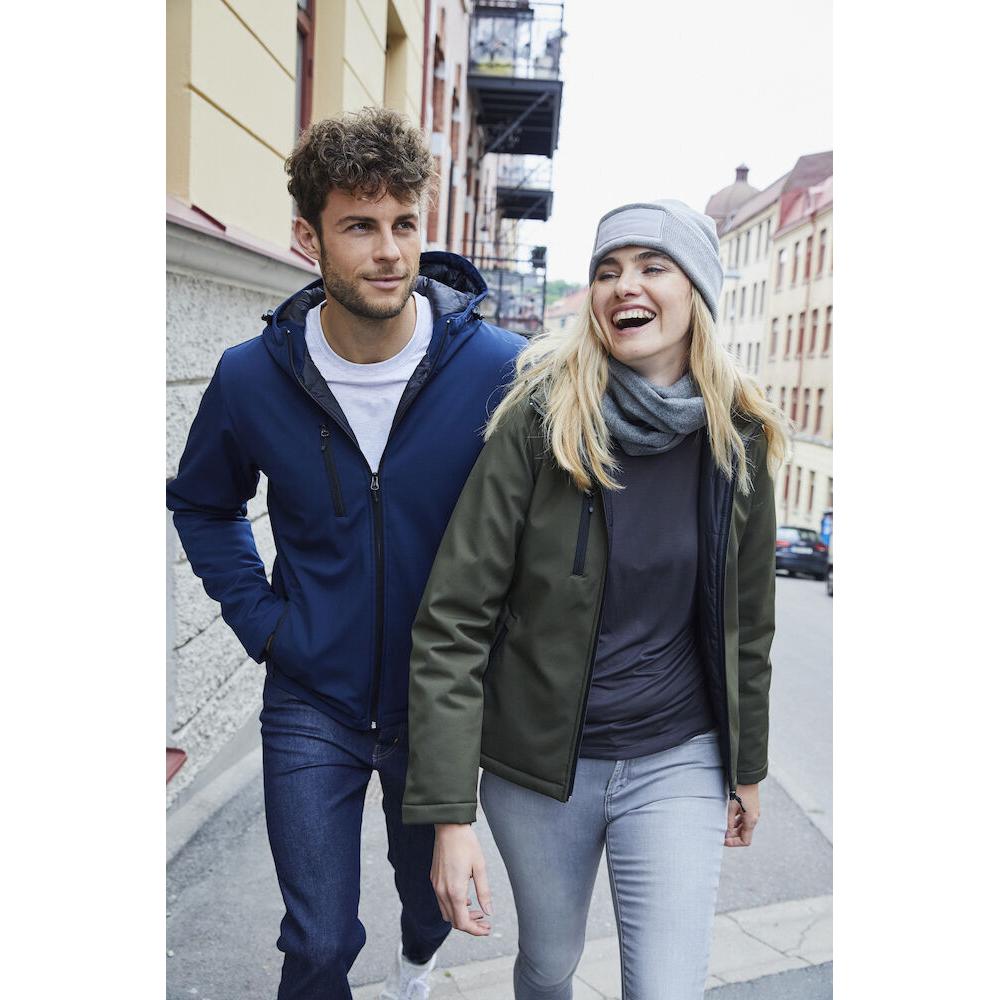 Padded Hoody Softshell Women - Black - Image 5