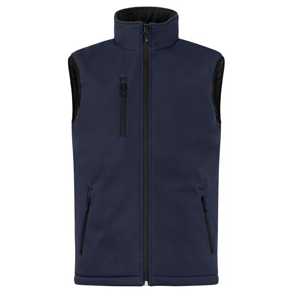 Padded Softshell Vest - Dark Navy - Image 1
