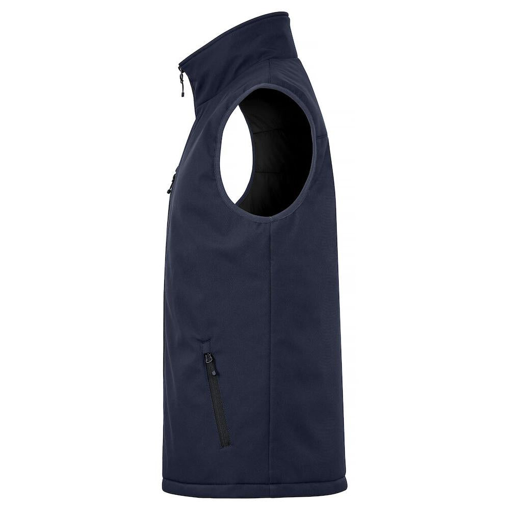 Padded Softshell Vest - Dark Navy - Image 3