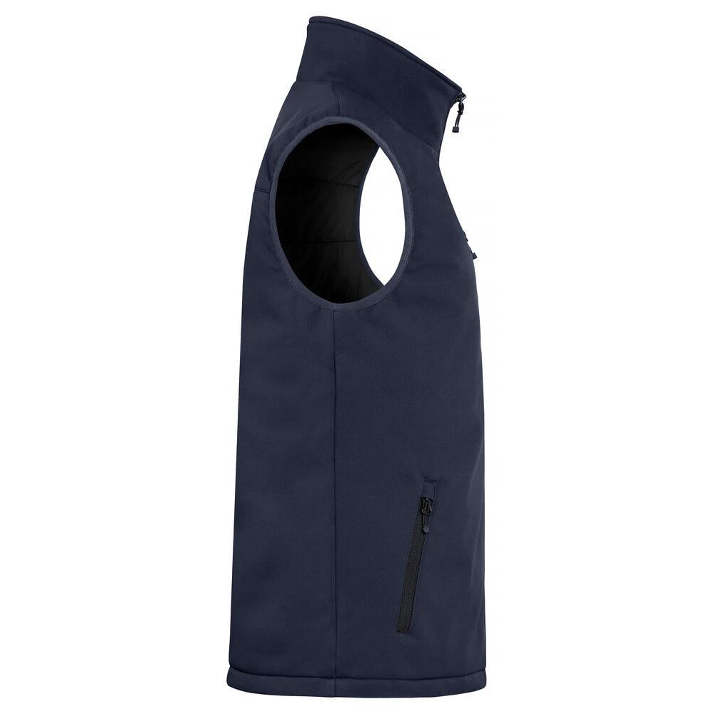 Padded Softshell Vest - Dark Navy - Image 4