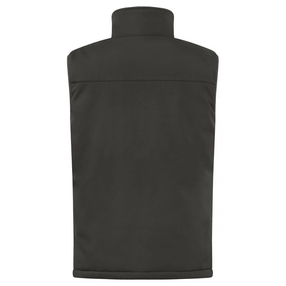 Padded Softshell Vest - Dark Grey - Image 2