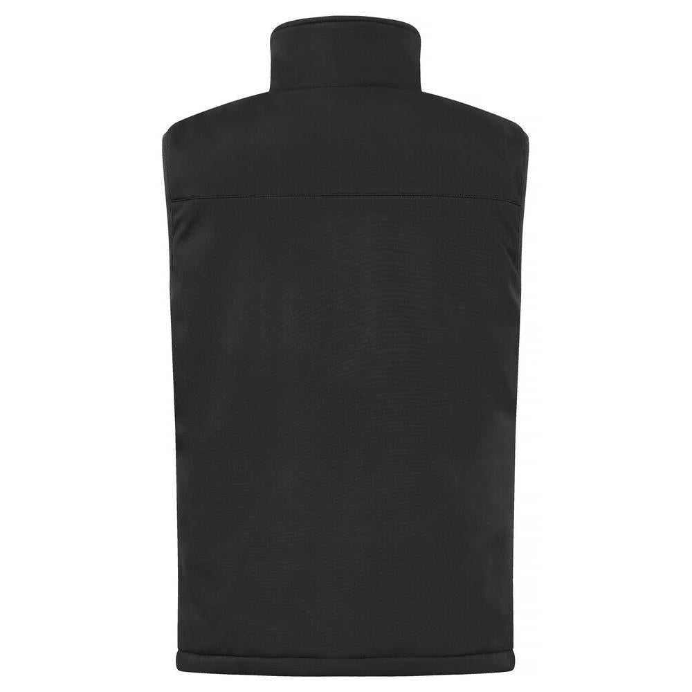 Padded Softshell Vest - Black - Image 2