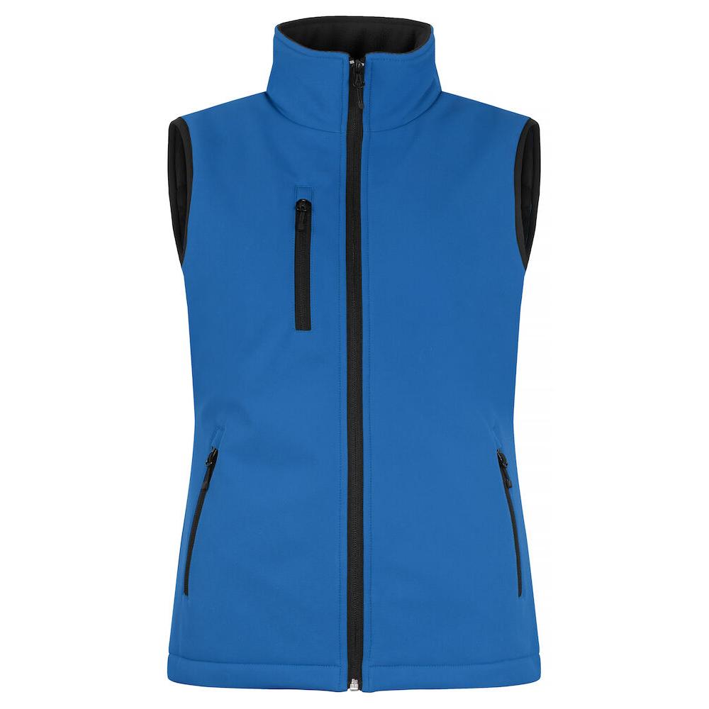 Padded Softshell Vest Women - Royalblue - Image 1
