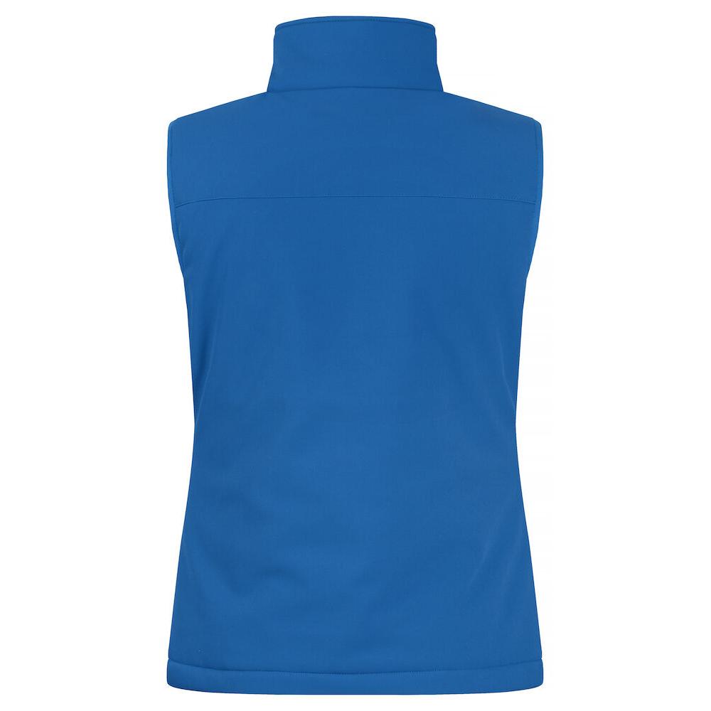 Padded Softshell Vest Women - Royalblue - Image 2