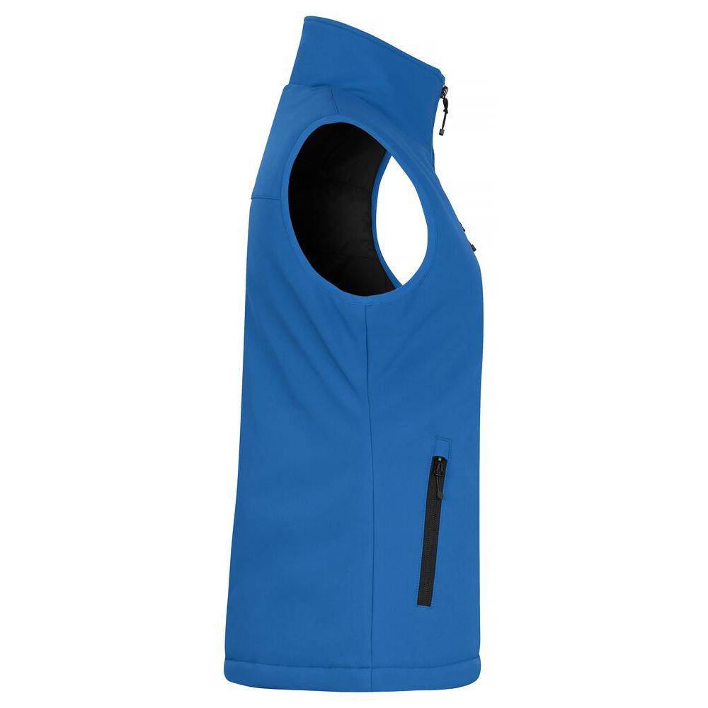 Padded Softshell Vest Women - Royalblue - Image 4