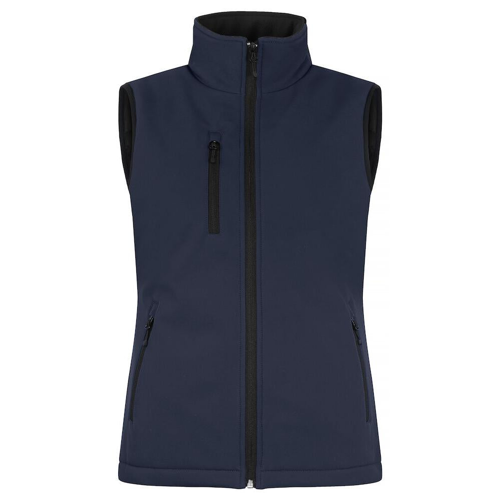 Padded Softshell Vest Women - Dark Navy - Image 1