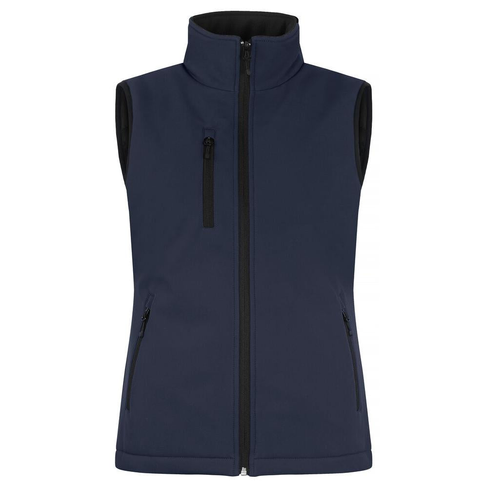 Padded Softshell Vest Women - Dark Navy - Image 1