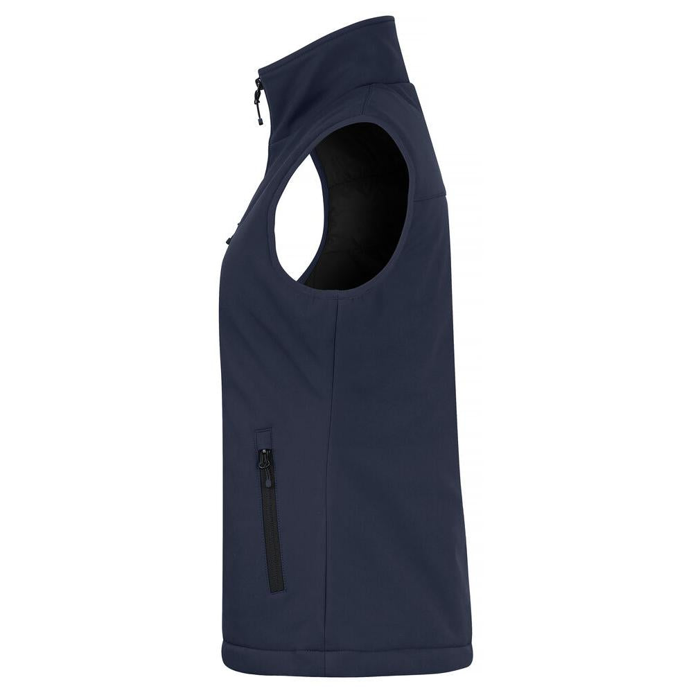 Padded Softshell Vest Women - Dark Navy - Image 3