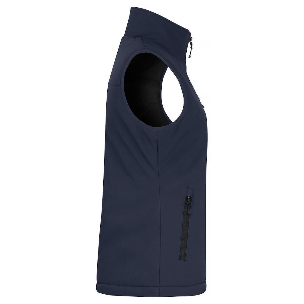 Padded Softshell Vest Women - Dark Navy - Image 4