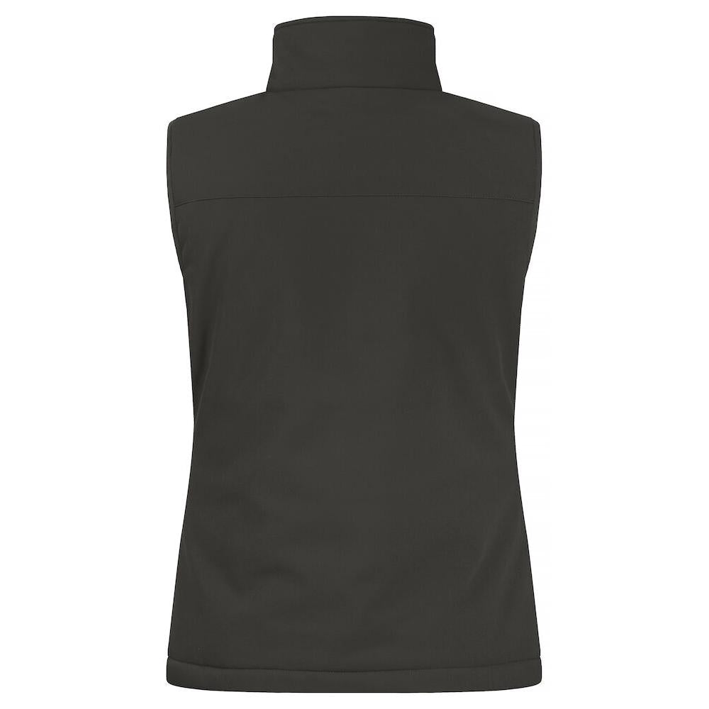 Padded Softshell Vest Women - Dark Grey - Image 2