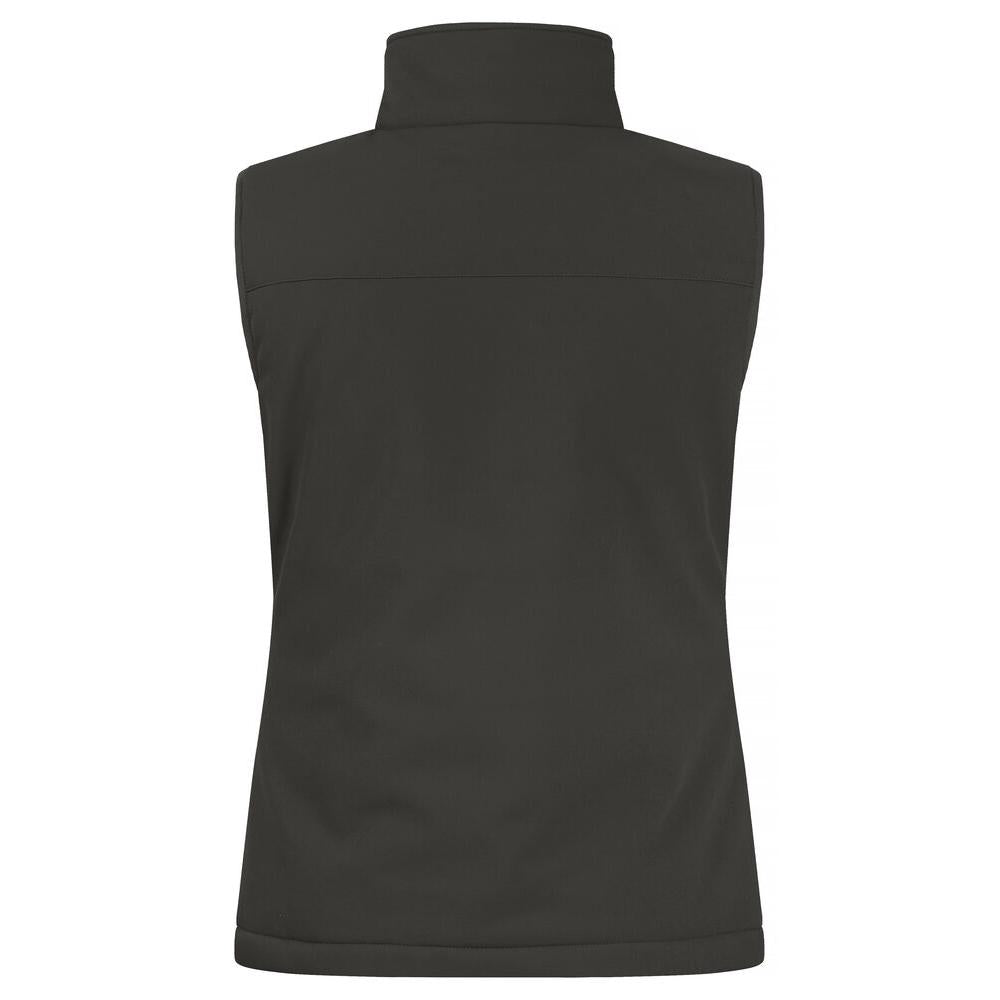 Padded Softshell Vest Women - Dark Grey - Image 2
