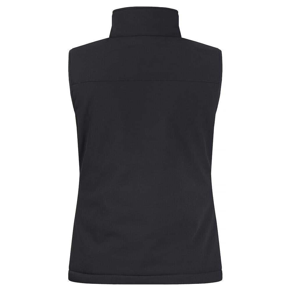 Padded Softshell Vest Women - Black - Image 2