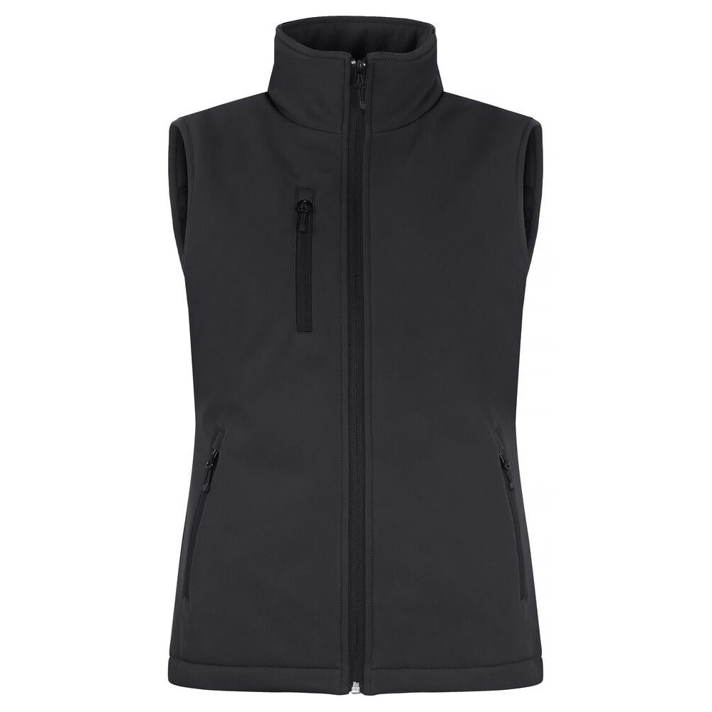 Padded Softshell Vest Women - Black - Image 1