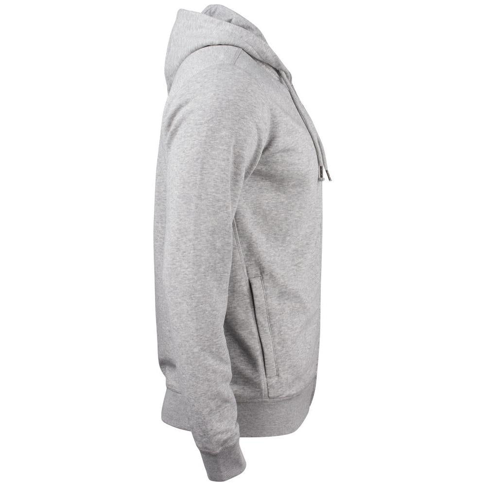 Premium OC Hoody Full Zip - Grey Melange - Image 4