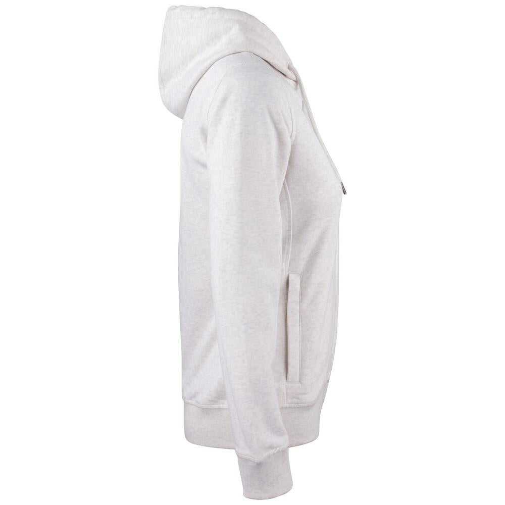 Premium OC Hoody Full Zip Women - Nature Melange - Image 4