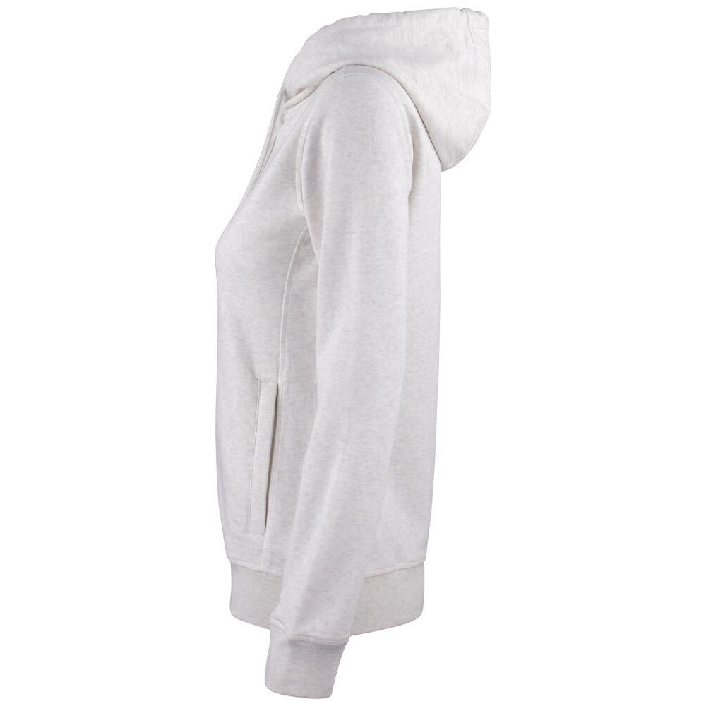 Premium OC Hoody Full Zip Women - Nature Melange - Image 3