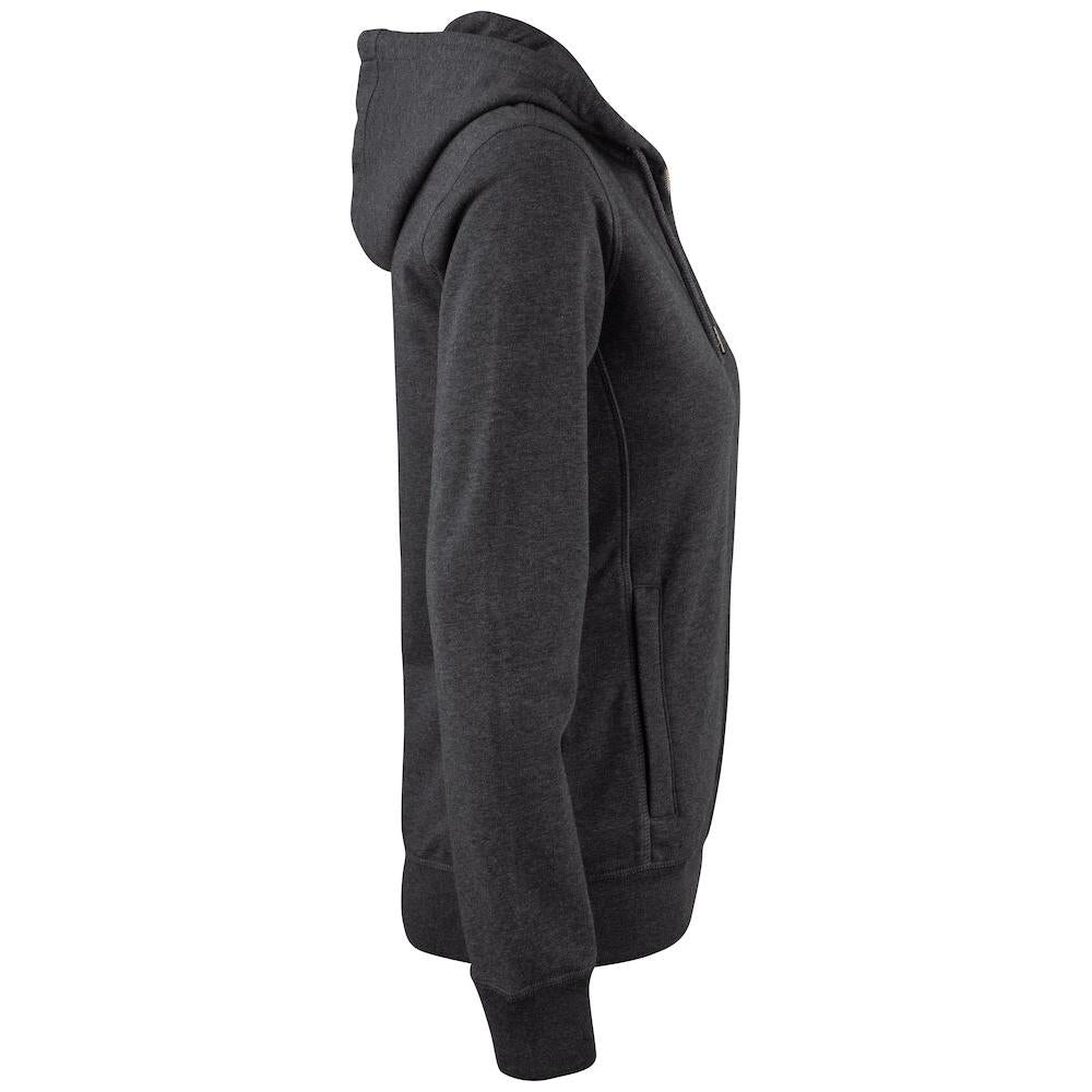 Premium OC Hoody Full Zip Women - Anthracite melange - Image 4
