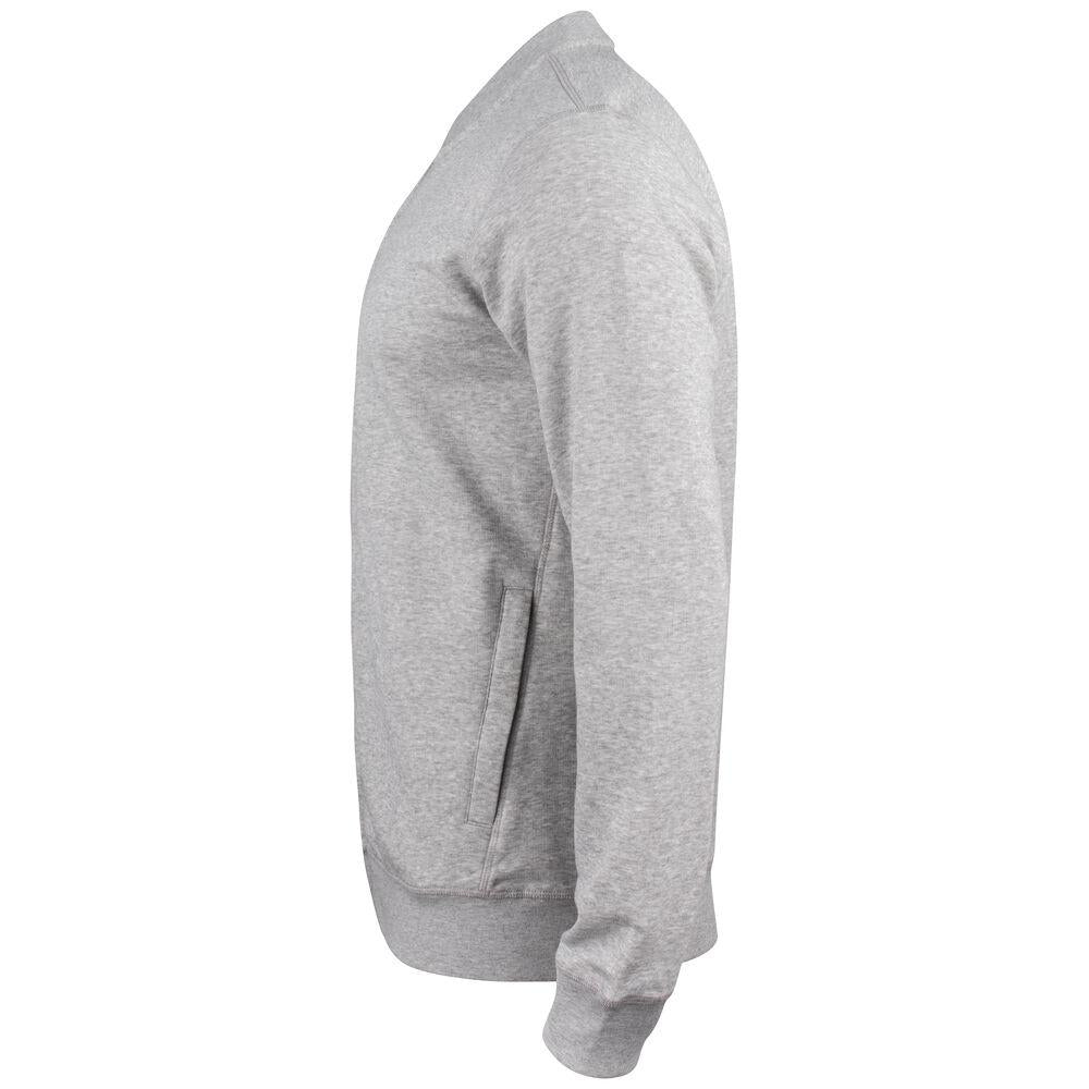 Premium OC Cardigan - Grey Melange - Image 3