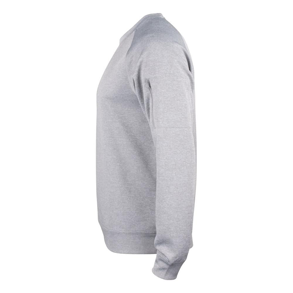 Basic Active Roundneck - Grey melange - Image 3