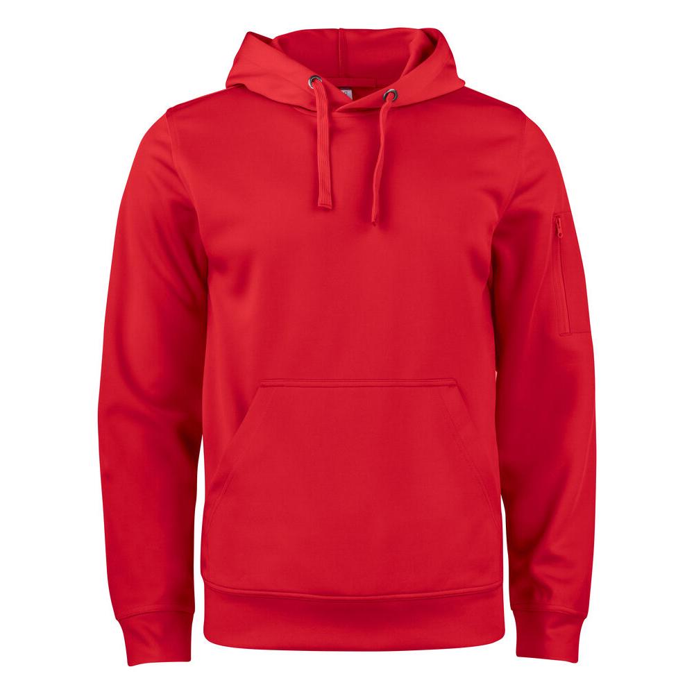 Basic Active Hoody - Red - Image 1