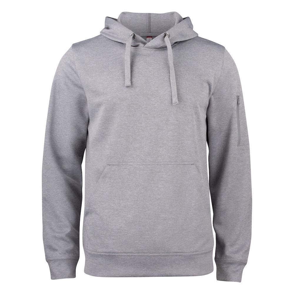 Basic Active Hoody - Grey melange - Image 1