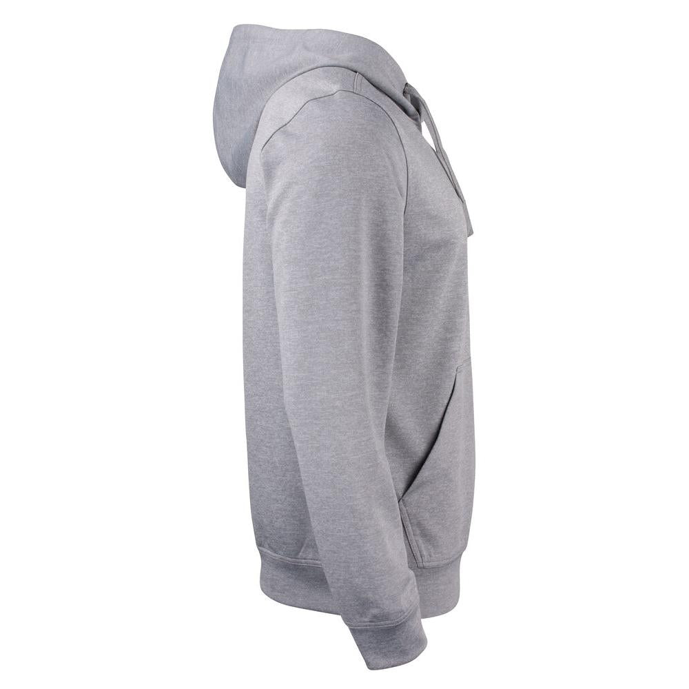 Basic Active Hoody - Grey Melange - Image 4