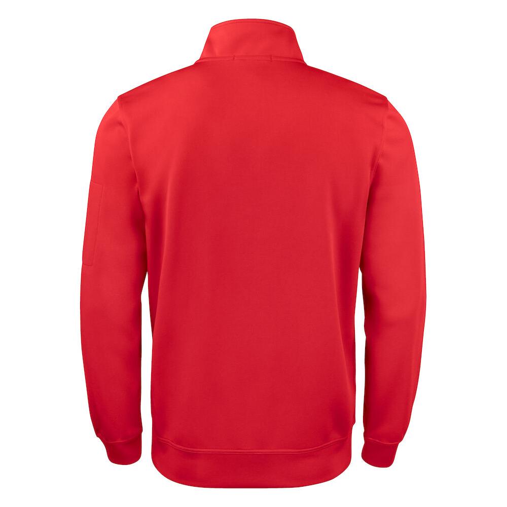 Basic Active Half Zip - Red - Image 2