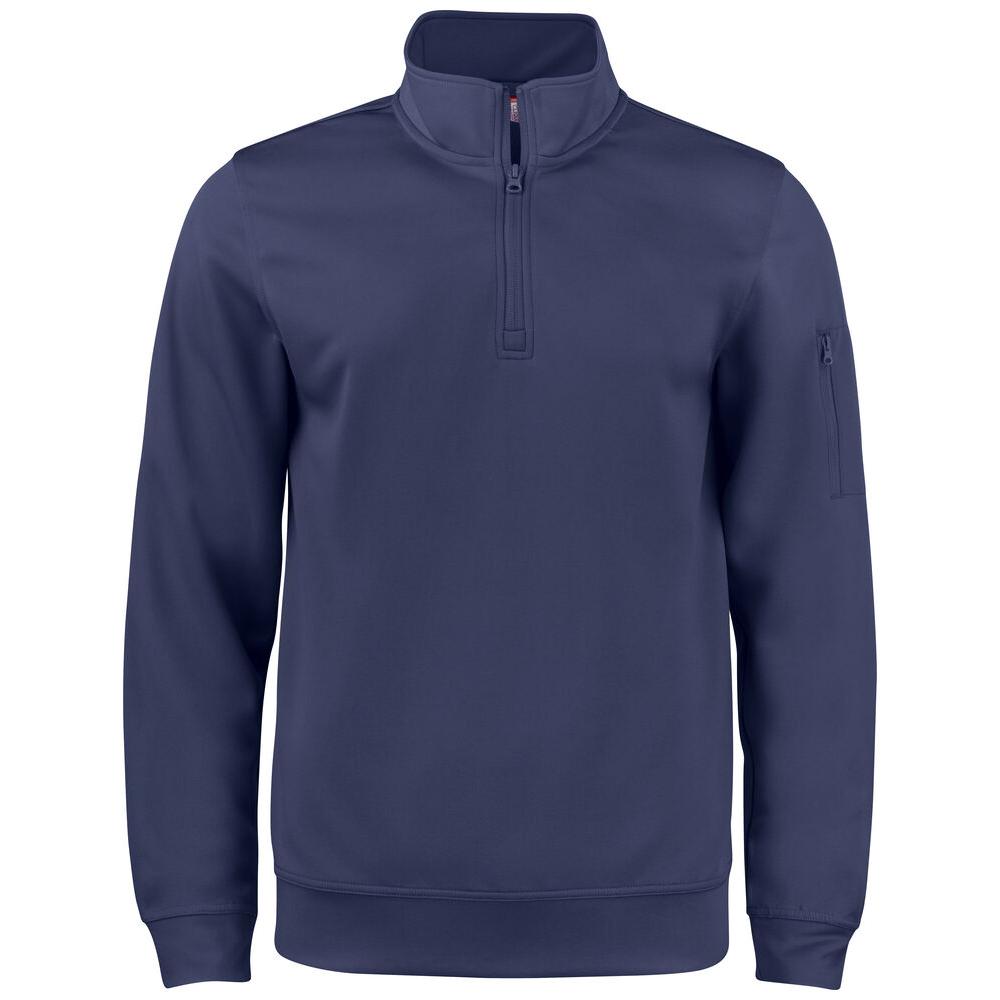 Basic Active Half Zip - Dark Navy - Image 1