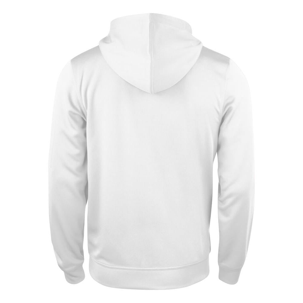 Basic Active Hoody Full Zip - White - Image 2