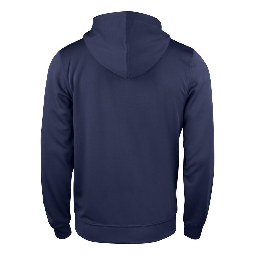Basic Active Hoody Full Zip - Dark Navy - Image 2