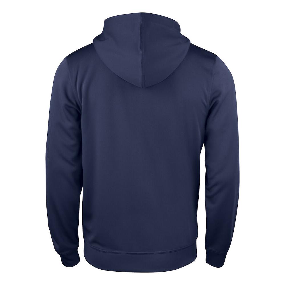 Basic Active Hoody Full Zip - Dark navy - Image 2