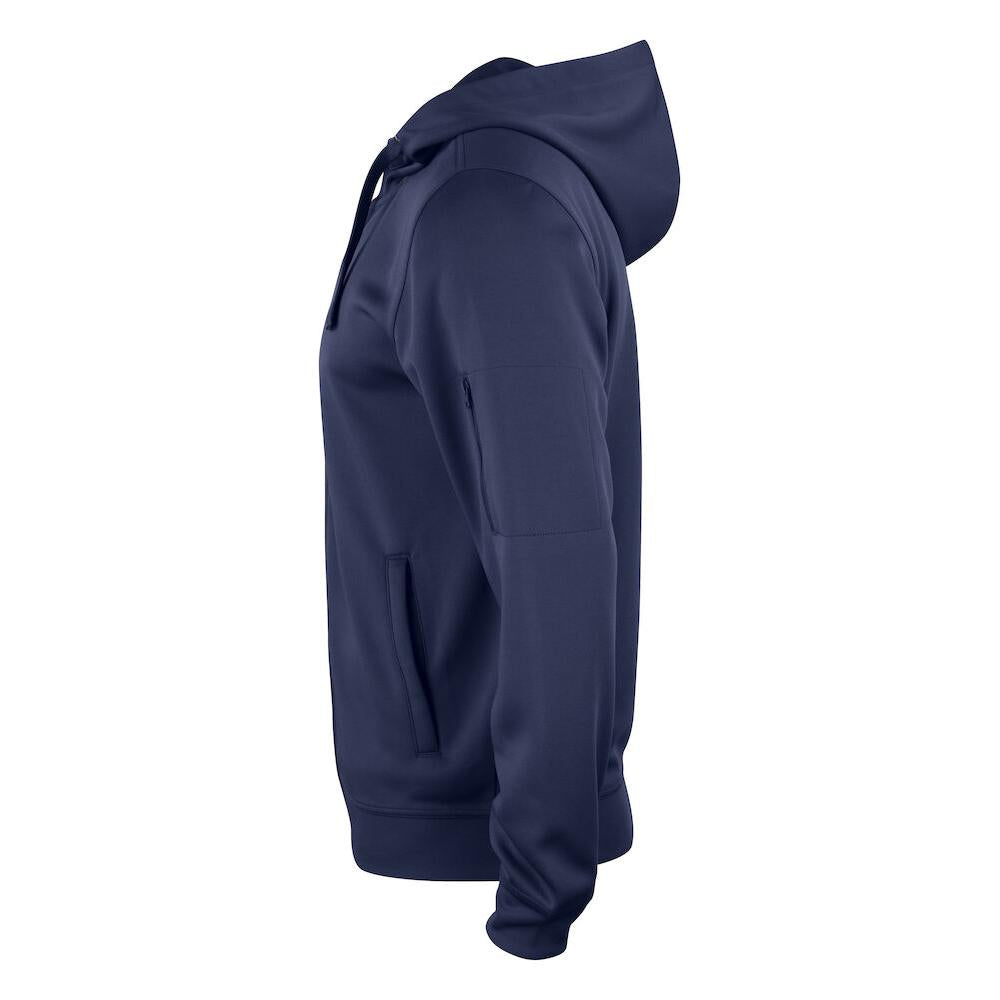 Basic Active Hoody Full Zip - Dark navy - Image 3