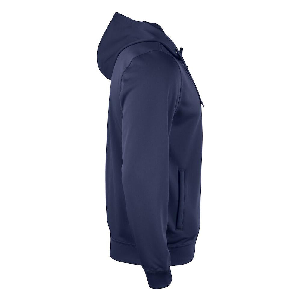Basic Active Hoody Full Zip - Dark navy - Image 4