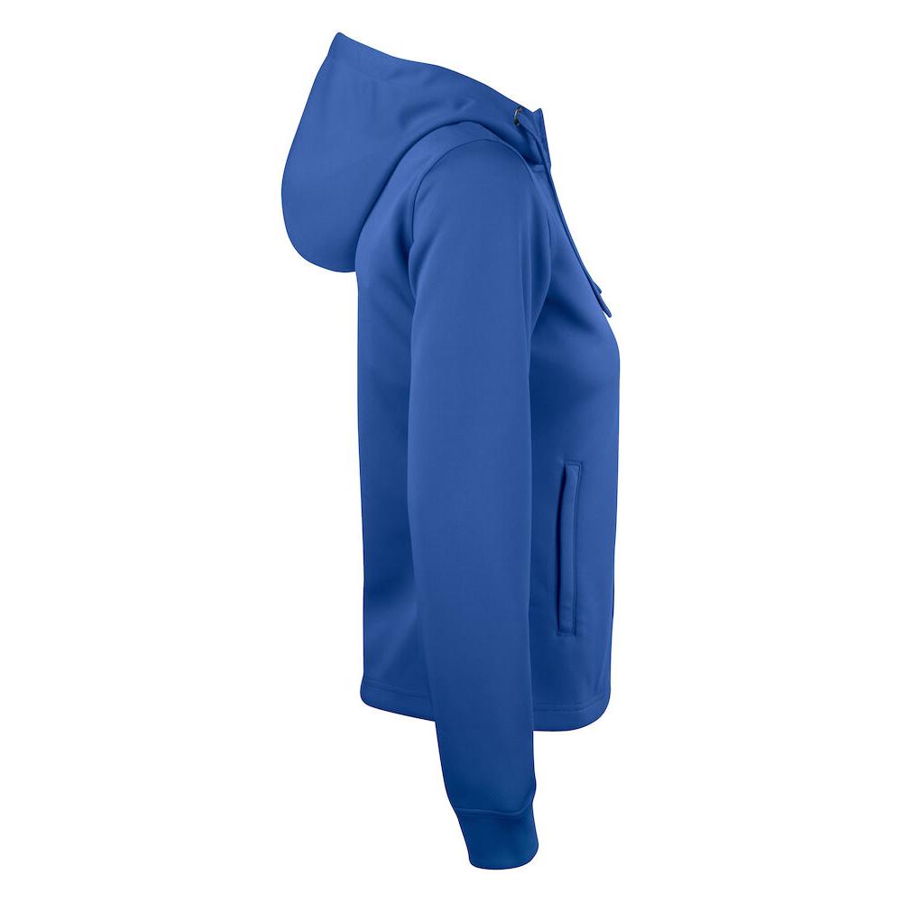 Basic Active Hoody Full Zip Women - Royal blue - Image 4