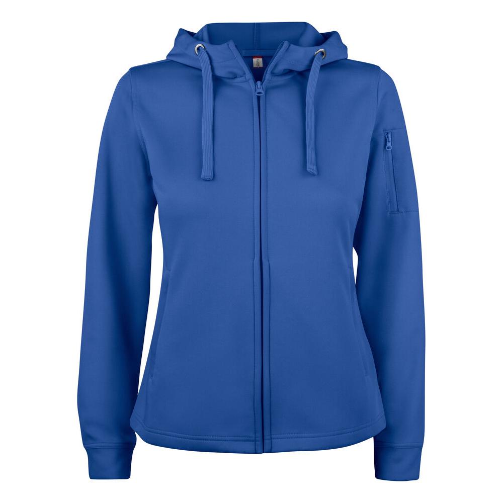 Basic Active Hoody Full Zip Women - Royal Blue - Image 1