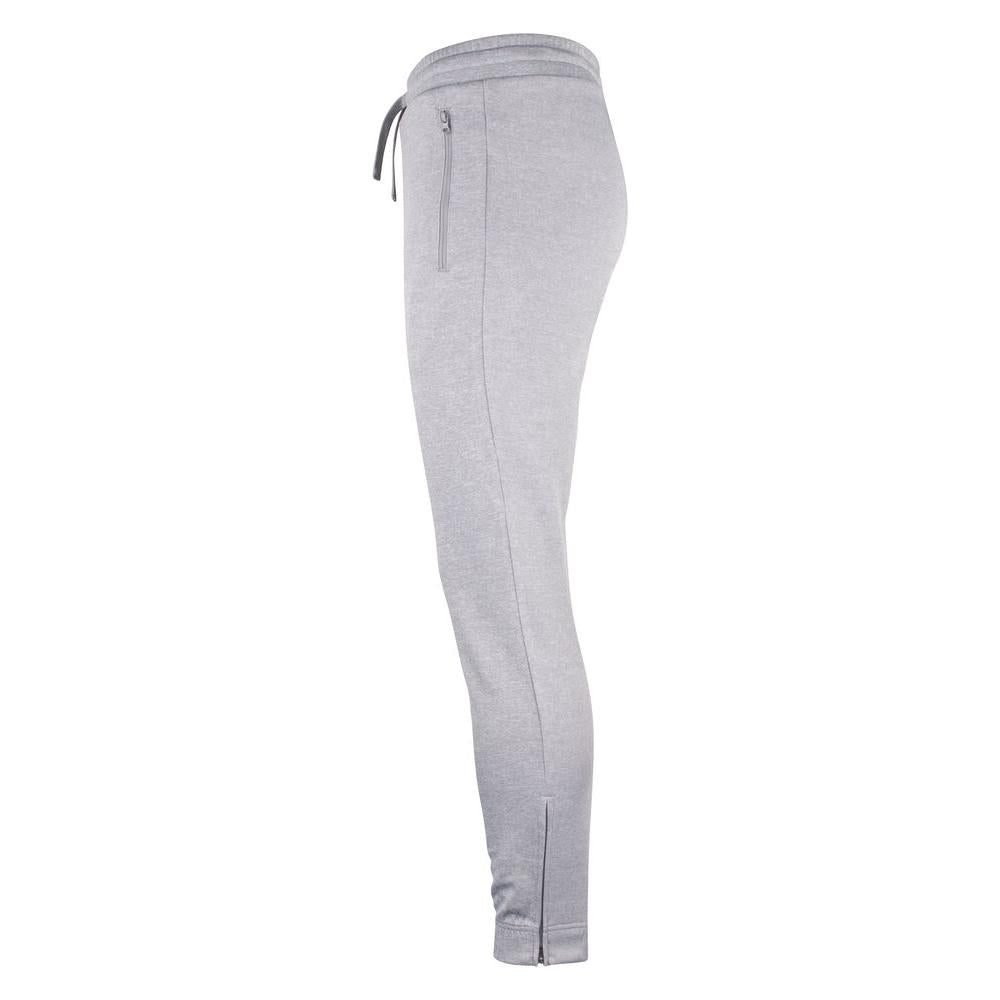 Basic Active Pants - Grey Melange - Image 3